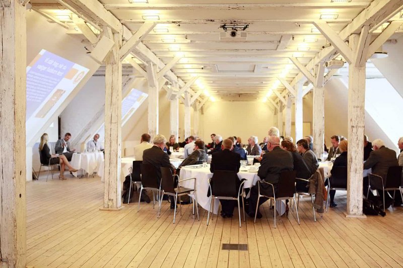 Conference at the North Atlantic House at the waterfront in Copenhagen.